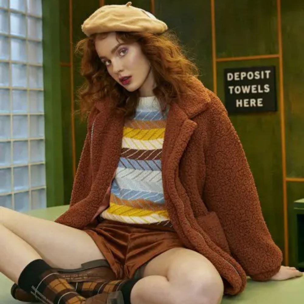 Faux Fur Teddy Coat
